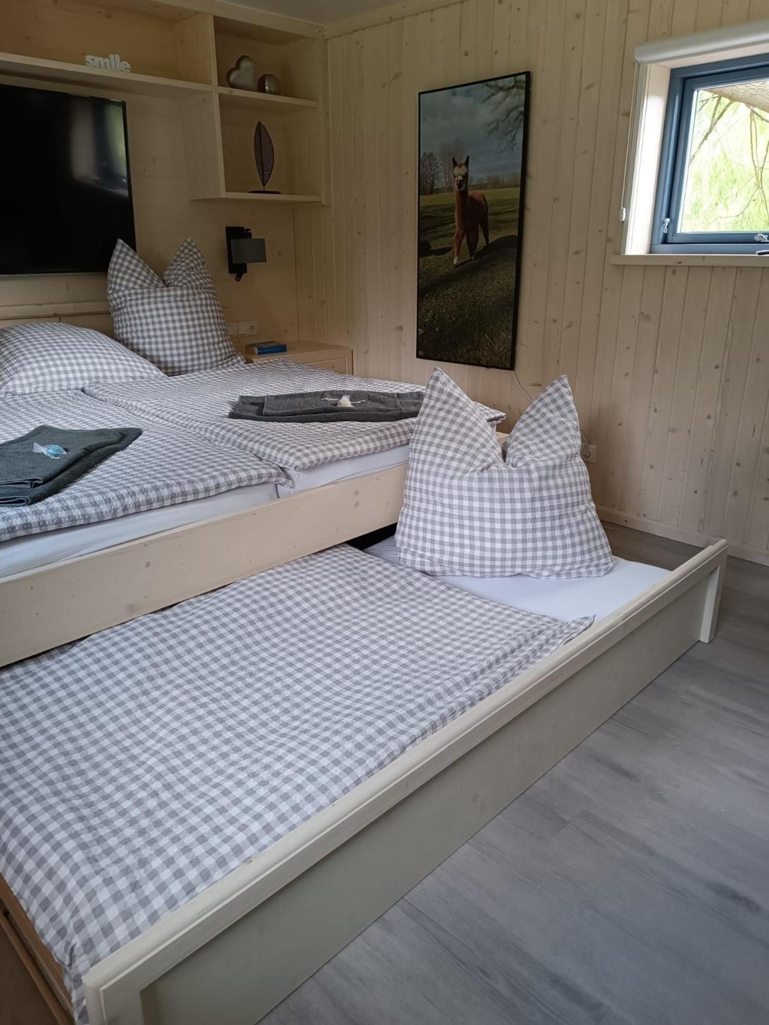 Tiny House & Alpaka-Erlebnis Im Ruhner Land - Naturidylle Pur Ziegendorf Екстериор снимка