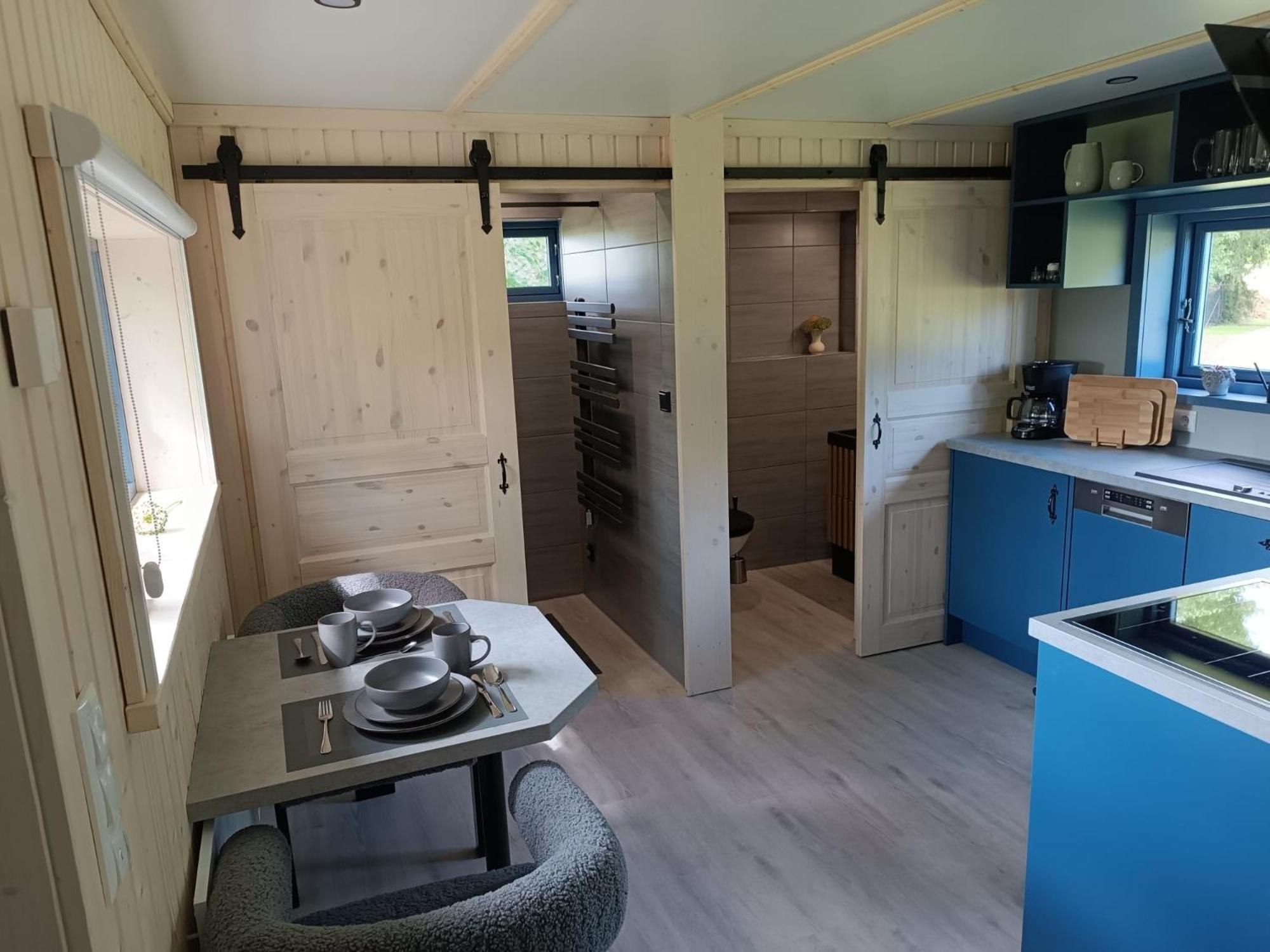 Tiny House & Alpaka-Erlebnis Im Ruhner Land - Naturidylle Pur Ziegendorf Екстериор снимка